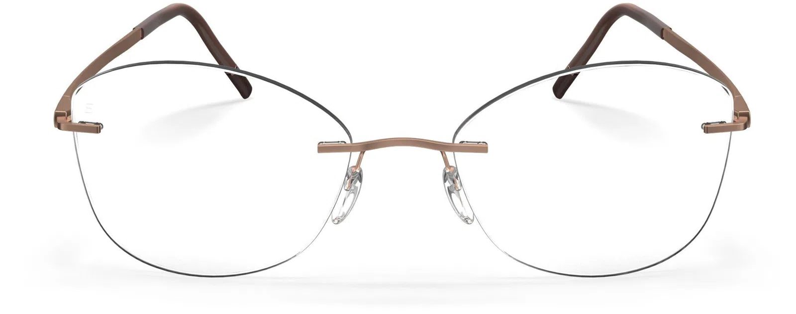 Silhouette The Dawn Demo Rimless 5573 Eyeglasses - view 86